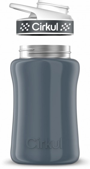 Cirkul 12oz Stainless Steel Bottle Gray | 97BZ1FVL