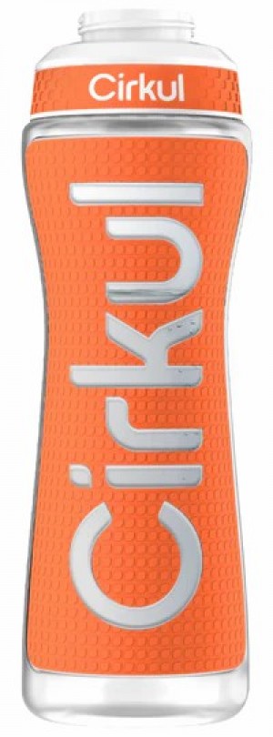 Cirkul 22oz Grip Squeeze Bottle Orange | 44HQQXOB