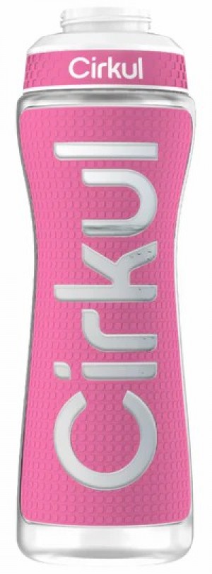 Cirkul 22oz Grip Squeeze Bottle Pink | TWZ9ZJT8