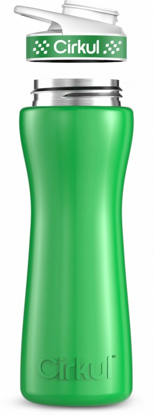 Cirkul 22oz Stainless Steel Bottle Green | 45CA0V6L