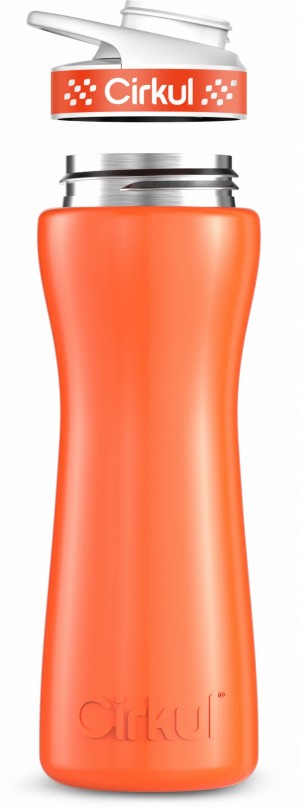 Cirkul 22oz Stainless Steel Bottle Orange | 52OZ0NBP