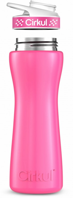 Cirkul 22oz Stainless Steel Bottle Pink | 6O3EWRWP