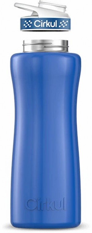 Cirkul 32oz Stainless Steel Bottle Navy | CESHYSKE