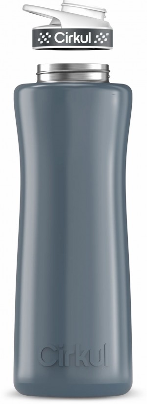 Cirkul 42oz Stainless Steel Bottle Gray | 5WSTQUOU