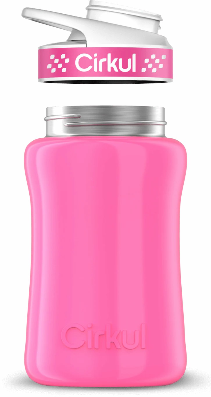 Cirkul 12oz Stainless Steel Bottle Pink | 7QPH9Q23