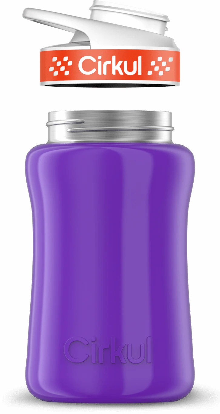 Cirkul 12oz Stainless Steel Bottle Purple | BHERUOD9