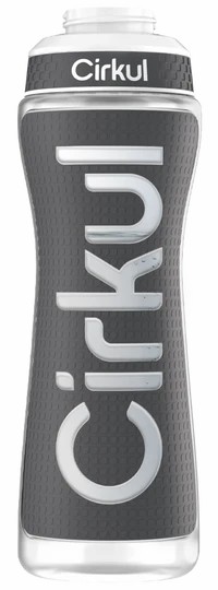 Cirkul 22oz Grip Squeeze Bottle Gray | WZTONSNK