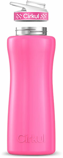 Cirkul 32oz Stainless Steel Bottle Pink | WZFZ7VXA