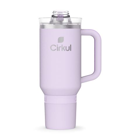 Cirkul 40oz All-Day StrawSip™ Tumbler Bottle Light Purple | 8DF6IWKE