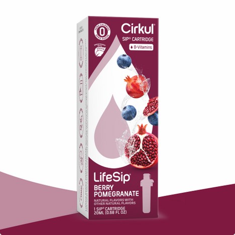 Cirkul Berry Pomegranate (Stevia) LifeSip Flavors | YYQJZZNW