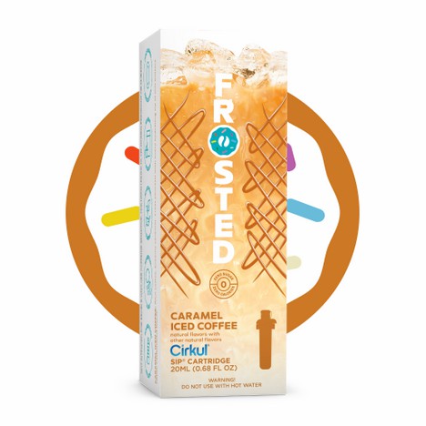 Cirkul Caramel Iced Coffee Frosted Flavors | 2WLER4SL