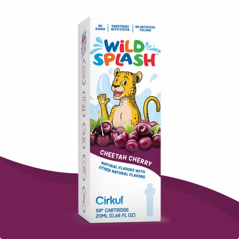 Cirkul Cheetah Cherry Wild Splash Flavors | LXPXG3ZC