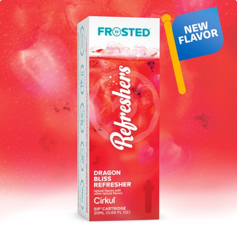 Cirkul Dragon Bliss Refresher Frosted Refreshers Flavors | KAUDRTJY