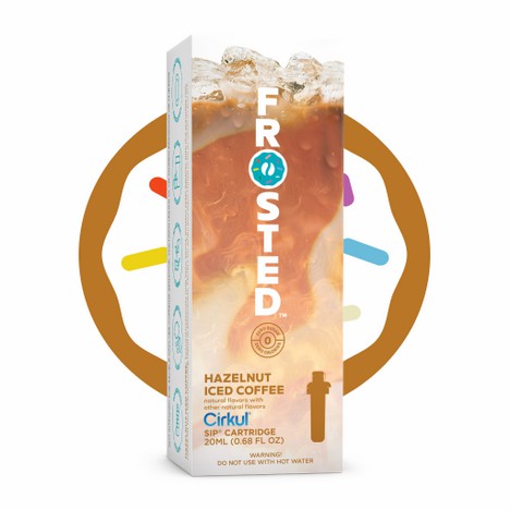 Cirkul Hazelnut Iced Coffee Frosted Flavors | QY3AT70K