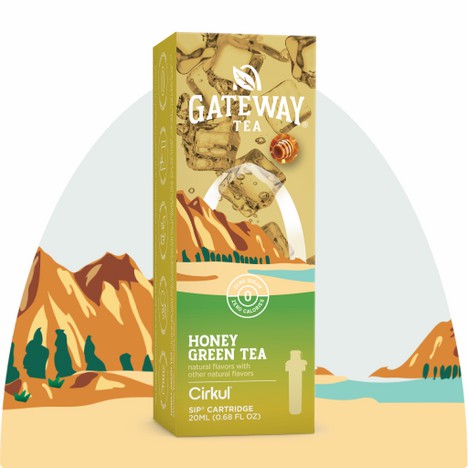 Cirkul Honey Green Tea Gateway Flavors | TGZC01M2