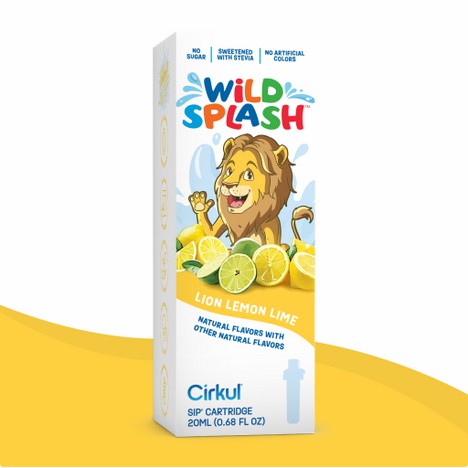 Cirkul Lion Lemon Lime Wild Splash Flavors | YJCYLXEL