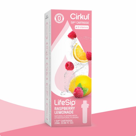 Cirkul Raspberry Lemonade LifeSip Flavors | L38LEONZ