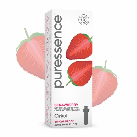 Cirkul Strawberry (Unsweetened) Puressence Flavors | WA2FJSCE