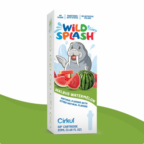 Cirkul Walrus Watermelon Wild Splash Flavors | EFCE8FCS